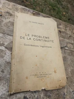 Le problème de la continuité - Dr. Anton Balotă