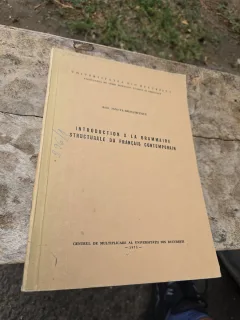 Introduction a la grammaire structurale du français contemporain - Janeta Draghicescu