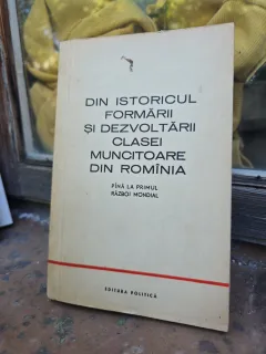 Din istoricul formării și dezvoltării clasei muncitoare din România - N/A
