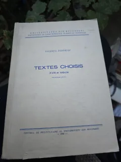 TEXTES CHOISIS - Vicenta Pisoschi