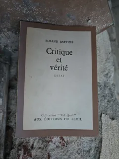 Critique et vérité - Roland Barthes
