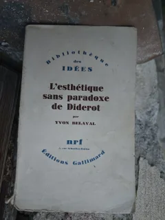 L/esthétique sans paradoxe de Diderot - Yvon Belaval