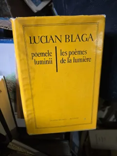 Poemele luminii - /bilingva romana/franceză  Lucian Blaga
