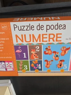Puzzle de podea NUMERE - Gama