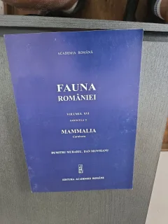 Fauna României - Volumul XVI, Fascicula 5: Mammalia - Carnivora - Dumitru Murariu, Dan Munteanu