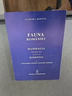 Fauna României, Volumul XVI, Fascicula 2: Rodentia - Alexandrina Popescu și Dumitru Murariu