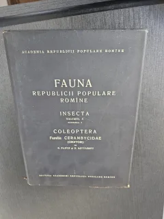 Fauna Republicii Populare Romîne - S. Panin și N. Săvulescu
