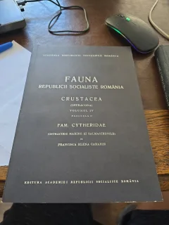 Fauna Republicii Socialiste România, Crustacea (Ostracoda), Volumul IV, Fascicula 10 - Francisca Elena Caraion