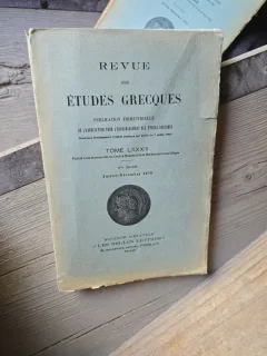 Revue des Études Grecques Nr. 394 - Tome LXXXIII