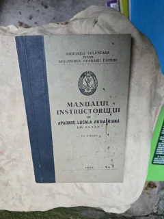 Manualul instructorului de apărare locală antiaeriană din A.V.S.A.P. - Asociația Voluntară pentru Sprijinirea Apărării Patriei