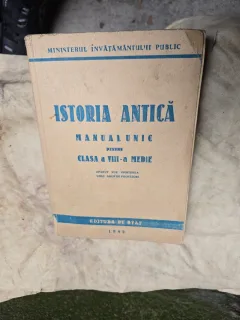 Istoria Antică - Manual unic pentru clasa a VIII-a Medie