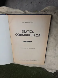 Statica construcțiilor - I.P. Procofiev