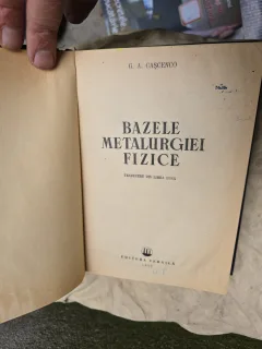 Bazele metalurgiei fizice - G. A. Cașcenco