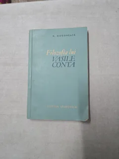 Filozofia lui Vasile Conta - N. Gogoneatã