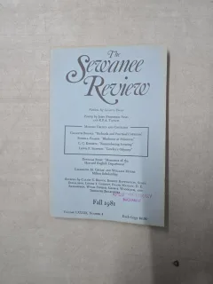 The Sewanee Review - Gladys Swan -  nr. 4/1981