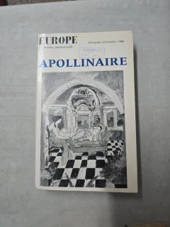 Apollinaire - revue mensuelle Europa - noiembrie /decembrie 1966