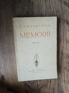 Memorii - E. Lovinescu