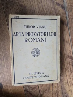 Arta prozatorilor români - Tudor Vianu