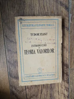 Introducere în teoria valorilor - Tudor Vianu