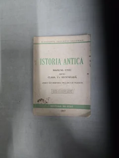 Istoria Antică - Ministerul Educației Naționale