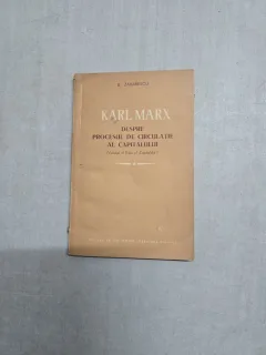Karl Marx despre procesul de circulație al capitalului - B. Zahărescu