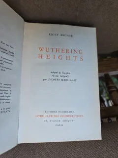 Wuthering Heights - Emily Brontë