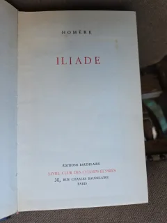 Iliada - Homère