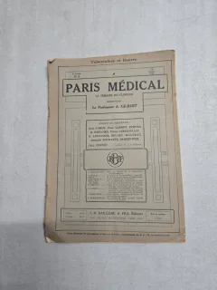 PARIS MÉDICAL - Le Profesor A. GILBERT - nr. 3/1916