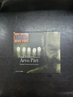 CD Arvo Pärt - Choral and instrumental Music - conducted by  Paul Hillier