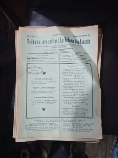 Tribuna Avocaților nr. 8-9/august-septembrie 1937