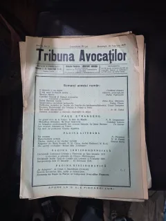 Tribuna Avocaților nr. 2/15.02.1935