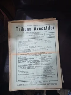 Tribuna Avocaților nr. 6-7/iunie-iulie 1936