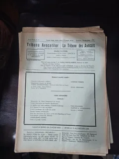 Tribuna Avocaților nr. 2-3/februarie-martie 1939