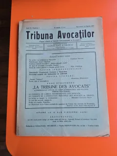 Tribuna Avocaților nr. 3/15.03.1937 - 