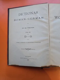 Dictionar roman-german vol. 1 A-C - Dr. H. Tiktin