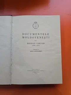 Documentele Moldovenești de la Bogdan Voevod (1504- 1517) - Mihai Costachescu