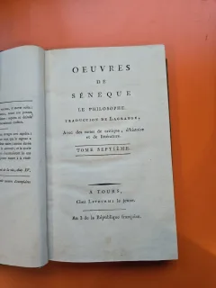 Oeuvres de Sénèque - Sénèque - vol. VII