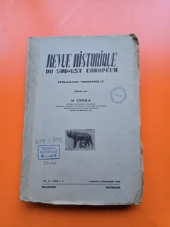 Revue Historique du Sud-Est Européen vol III, janvier - decembre 1926 - dirigee par N. Iorga