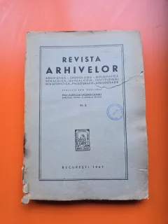 Revista Arhivelor - Prof. Aurelian Sacerdoteanu
