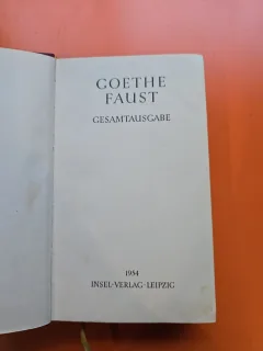 Faust - Johann Wolfgang von Goethe