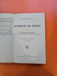 Arithmetik und Algebra - Dr. Hermann Schubert