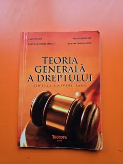 Teoria Generală a Dreptului - Sinteze Universitare - Costică Voicu, Gabriel Moineșcu, Domnica Cătălina Năstase, Adriana Camelia Voicu
