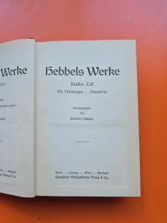 Hebbels Werke - Theodor Poppe