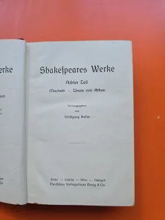 Shakespeare s Werke - William Shakespeare