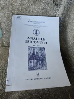 Analele Bucovinei nr.1/1998 - Academia Română