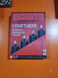 Revista Sunete - Iarna 2017-2018 - articol principal Kraftwerk, epopeea oamenilor masina (fara CD)