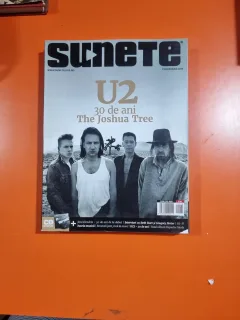 Revista Sunete - Primavara 2017 - articol principal U2, 30 de ani The Joshua Tree (fara CD)