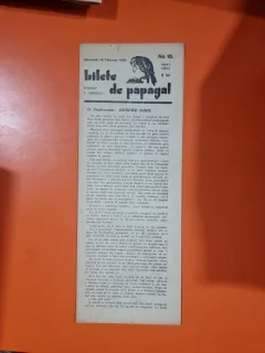 Bilete de papagal - no 15 / 18 februarie 1928