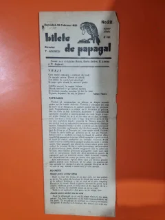 Bilete de papagal - no 22 /  26 februarie 1928