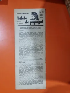 Bilete de papagal - no 28 / 4 martie 1928